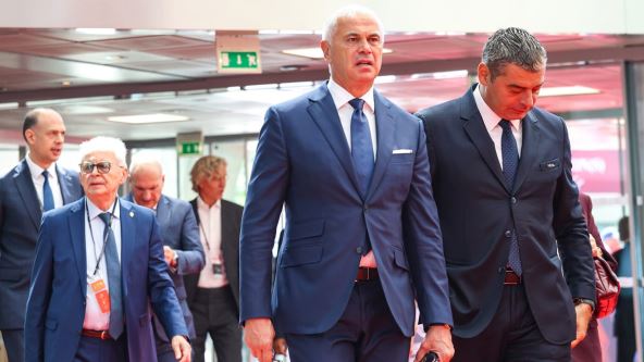 Zvezdan Terzić i Zoran Laković na žrebu za Ligu Evrope