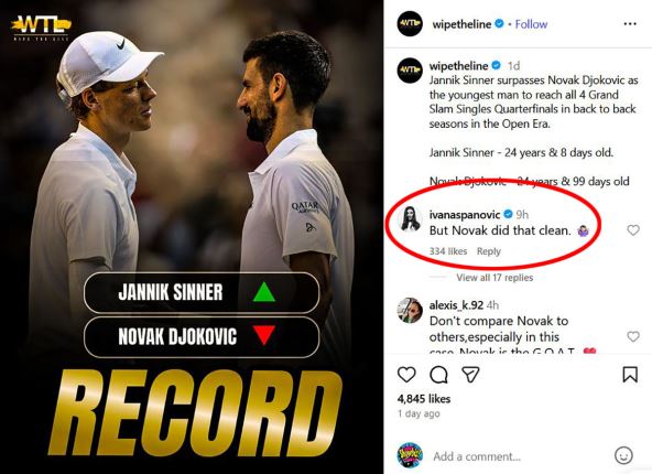 Ivana Španović komentar