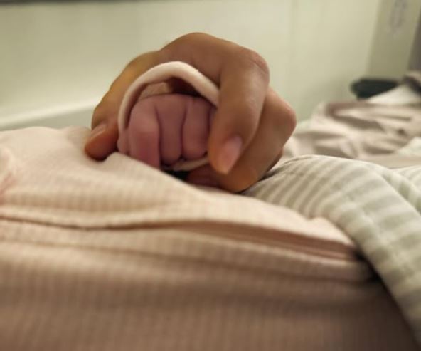 Aleksandra Prijović ruka ćerke