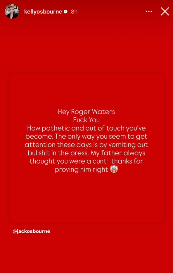 Keli Ozborn objava Džeka Ozborna