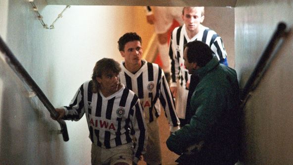 Predrag Peđa Mijatović u tunelu Partizana