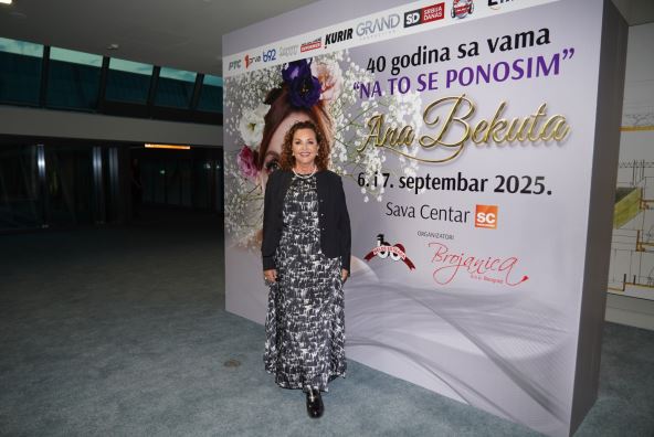 ana Bekuta pred koncert