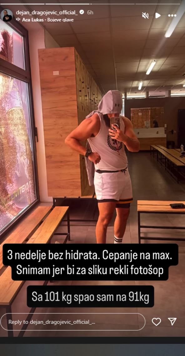 dejan dragojević smršao 10 kila