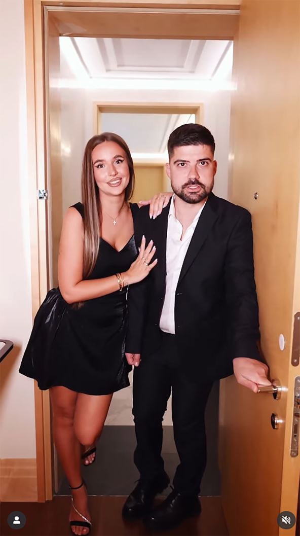 Lea Stanković i verenik i Lea Stanković porodica