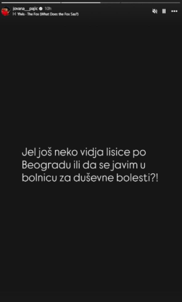 Nova objava Jovane Pajić zaintrigirala je pratioce
