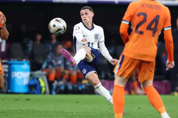 Fil Foden na utakmici Engleska Holandija na Evropskom prvenstvu