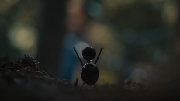 The Chesnut Man figure od kestena