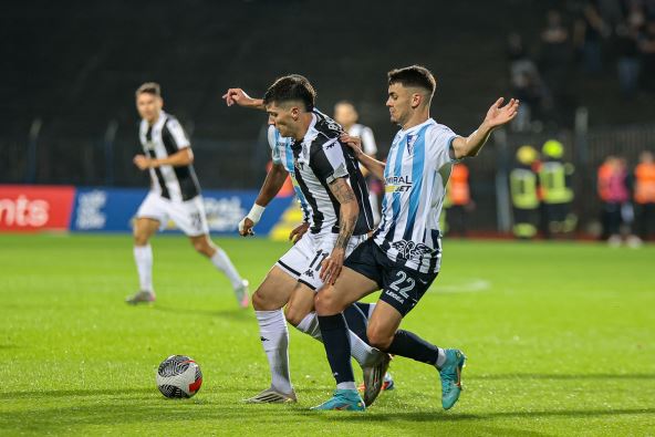 Milan Vukotić na Spartak Subotica Partizan