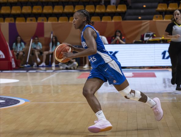Ivon Anderson  na Evropskom prvenstvu organizuje napad Srbije