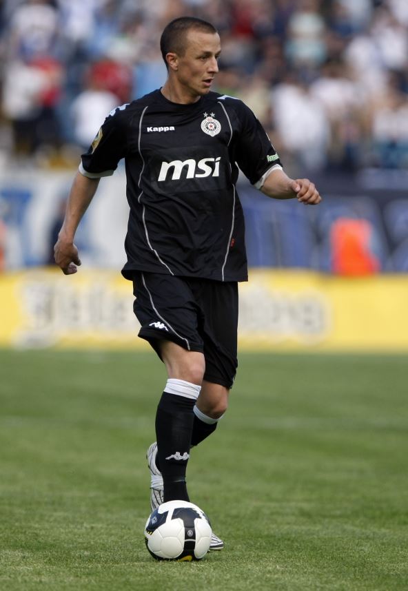 Srđa Knežević u napadu Partizana