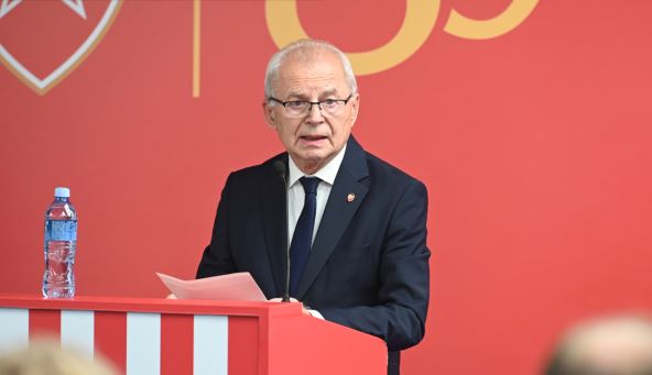 Svetozar Mijailović na komemoraciji Dejana Milovanovića