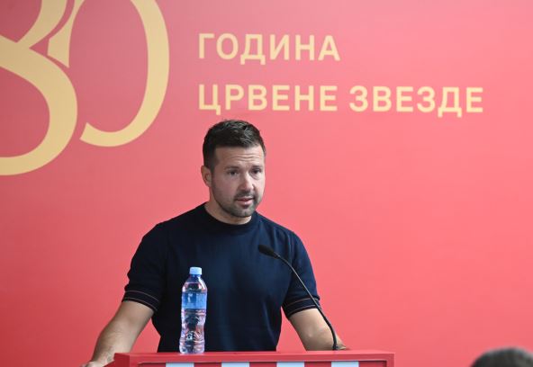 Miloš Dimitrijević na komemoraciji Dejana Milovanovića