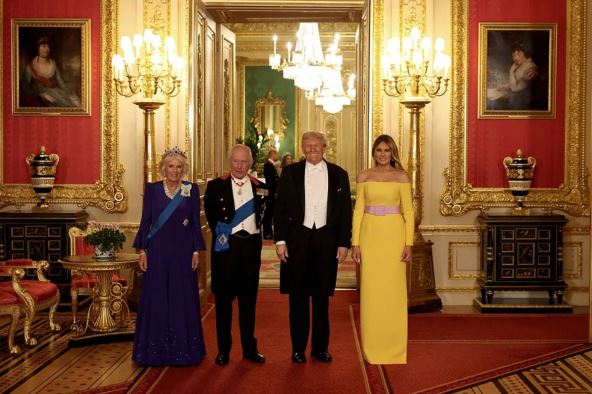 Melanija Tramp Doland Tramp kralj Čarls