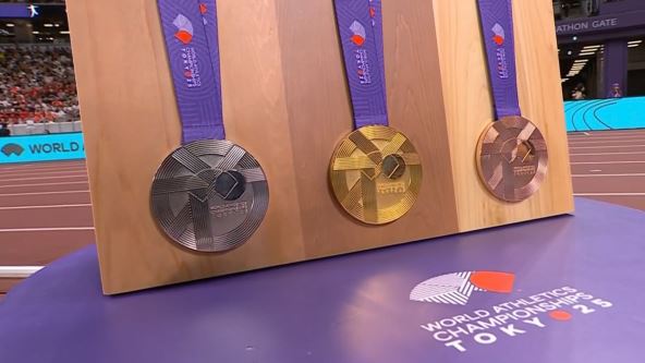 medalje na Svetskom prvenstvu u Tokiju