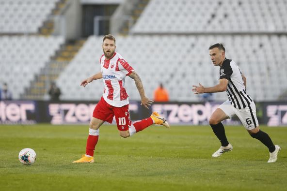 Aleksandar Katai i Bibars Natho na derbiju