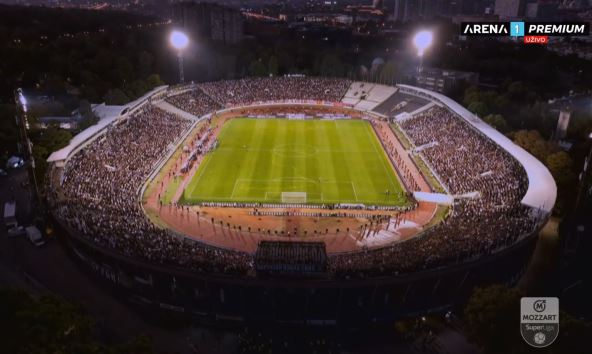 Derbi na stadionu Partizana