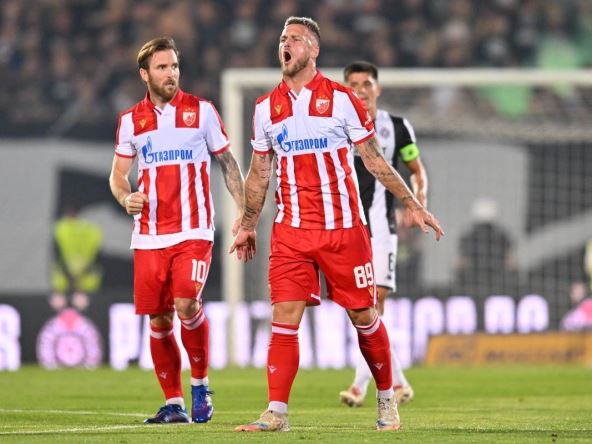 Marko Arnautović gol Crvene zvezde