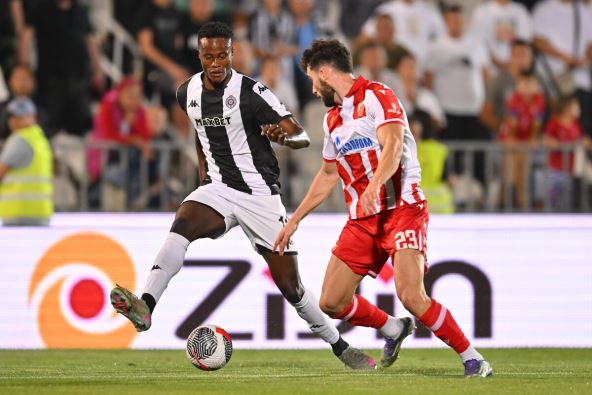 Demba Sek i Nair Tiknizjan na Partizan Zvezda