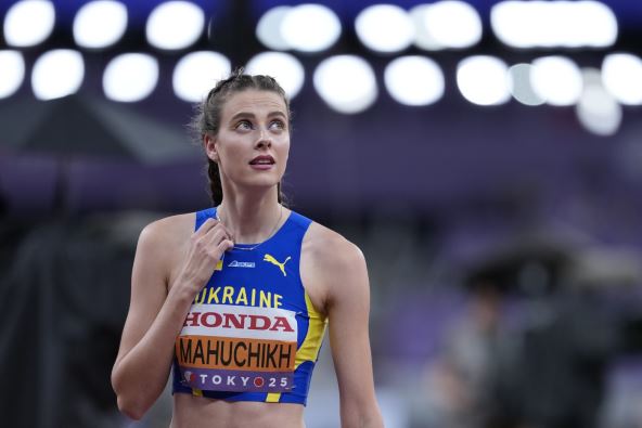 Jaroslava Mahučik na finalu Svetskog prvenstva u Tokiju