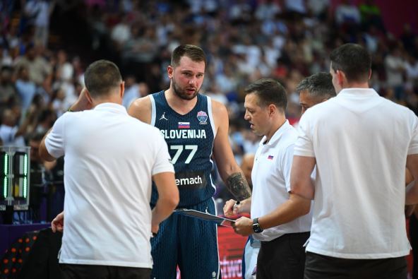 Luka Dončić i Aleksandar Sekulić u reprezentaciji Slovenije na Eurobasketu