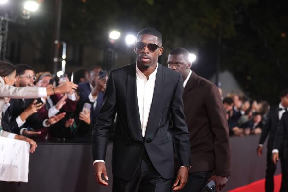 Usman Dembele na dodeli Zlatne lopte u Parizu