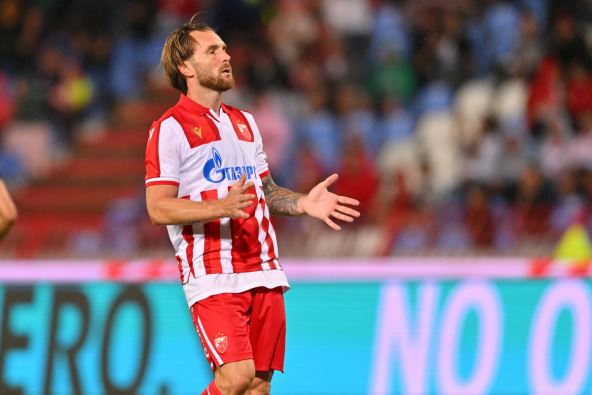 Aleksandar Katai u dresu Crvene zvezde