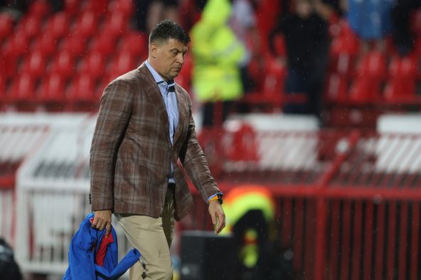 Trener Crvene zvezde Vladan Milojević.