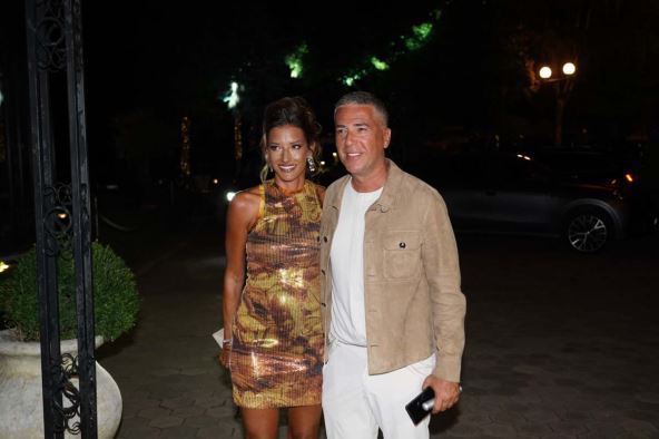 Željko i Jovana Joksimović na punoletstvu sina Baneta Obradovića 6.jpg