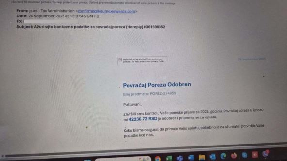 Poreska uprava upozorava građane na pokušaje prevare 1.jpg