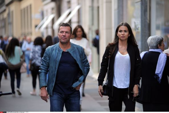 Lotar Mateus i supruga Anastasija Klimko