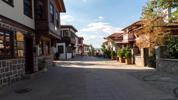 Kućice u Ankari u Turskoj