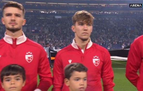 Vasilije Kostov na Porto Crvena zvezda