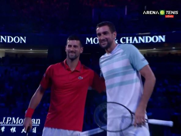 Novak Đoković i Marin Čilić.
