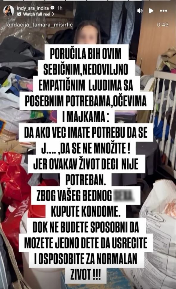 Indi udarila na decu sa posebnim potrebama i roditelje