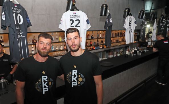 Liviju Kaba i Gabrijel Ilie rukometaši Partizana