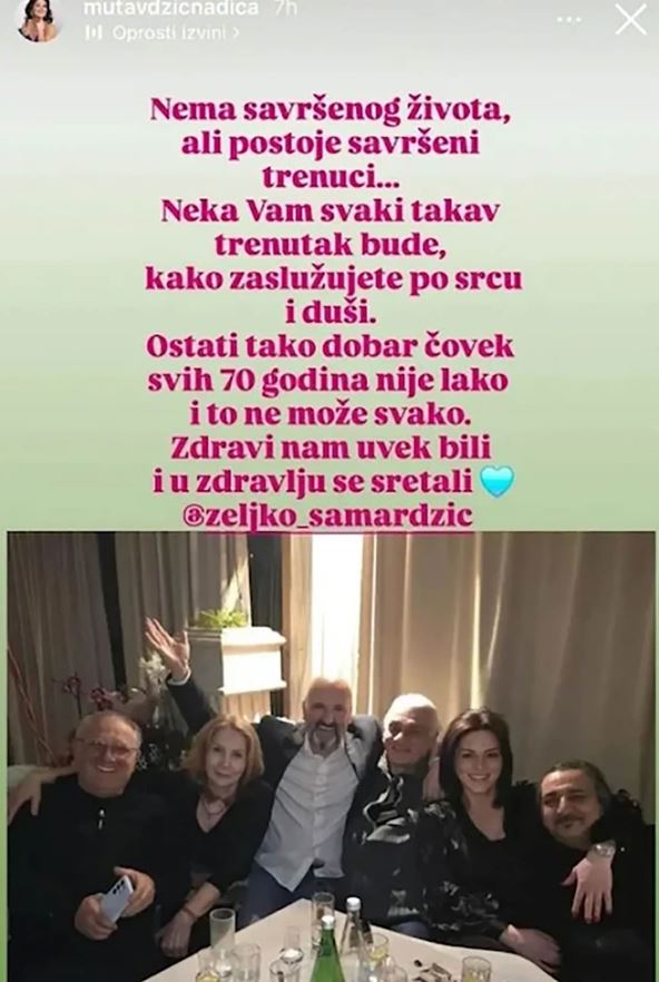 Futa i Nadica na rođendanu Željka Samardžića