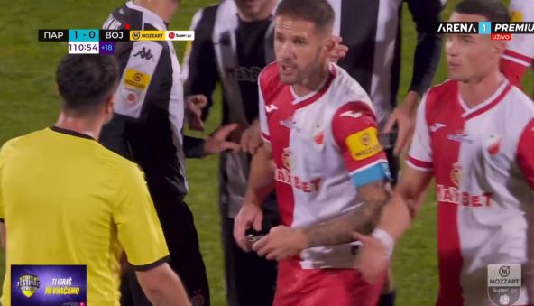 Čokanjče rakije na Vojvodina Partizan