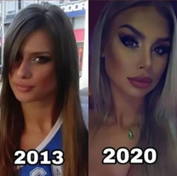 Isplivana je fotografija Ivane pre nekoliko godina