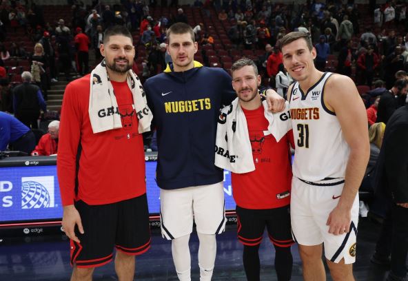 Nikola Vučević, Nikola Jokić, Goran Dragić i Vlatko Čančar