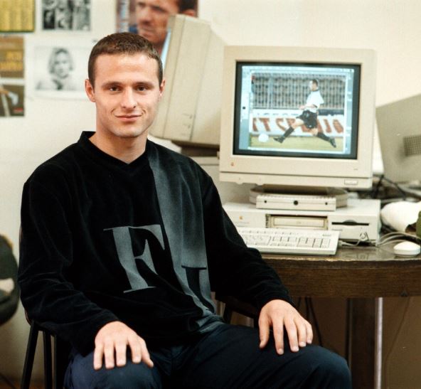 Igor Duljaj tokom gostovanja u jednoj od beogradskih redakcija