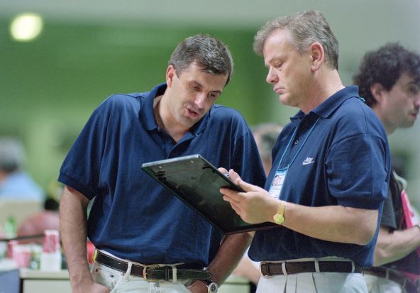 Željko Obradović i Duda Ivković.