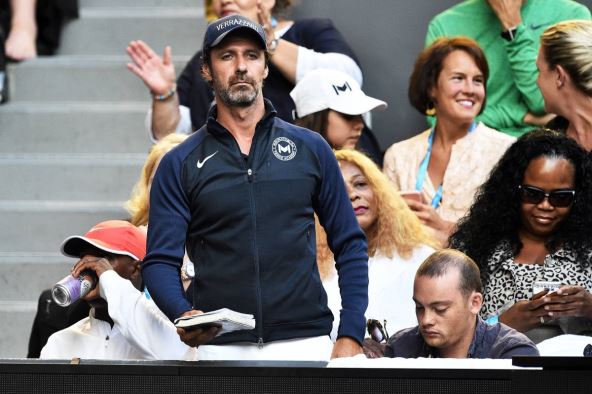 Patrik Muratoglu na meču Serene Vilijams