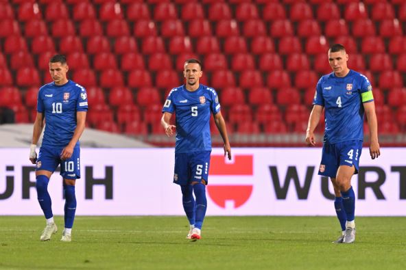 Saša Lukić i Nikola Milenković dobili kartone na Srbija Engleska