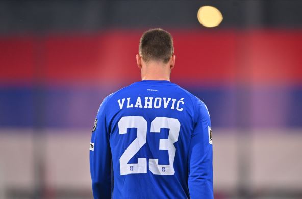 Dušan Vlahović na Srbija Albanija