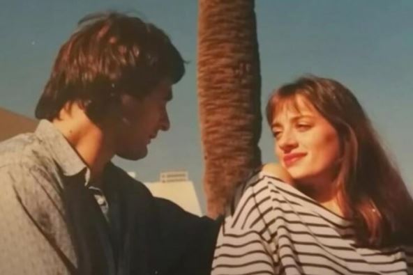 Dušan Savić i Marina slika iz mladosti