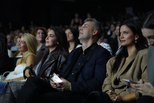 Milica Pavlović i Bojan Leksington na koncertu Goce Tržan