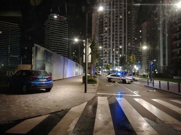 Uviđaj nakon ubistva Filipa Ivanovića u Beogradu 1.jpg