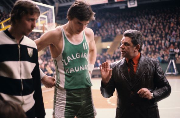 Arvidas Sabonis u dresu Žalgirisa.