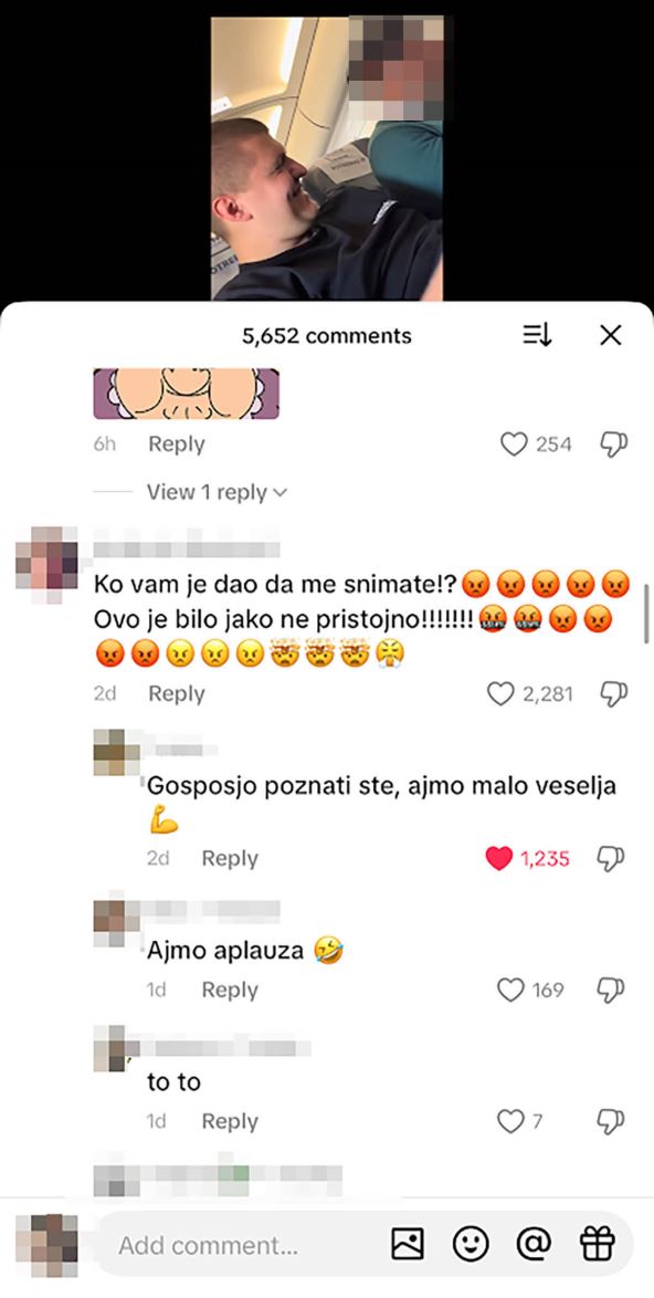 Gospođa koju je pipkao Desingerica se oglasila