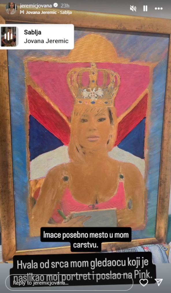 portret Jovane Jeremić